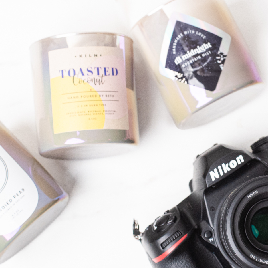 Candle photography challenge: a look at styling and branding